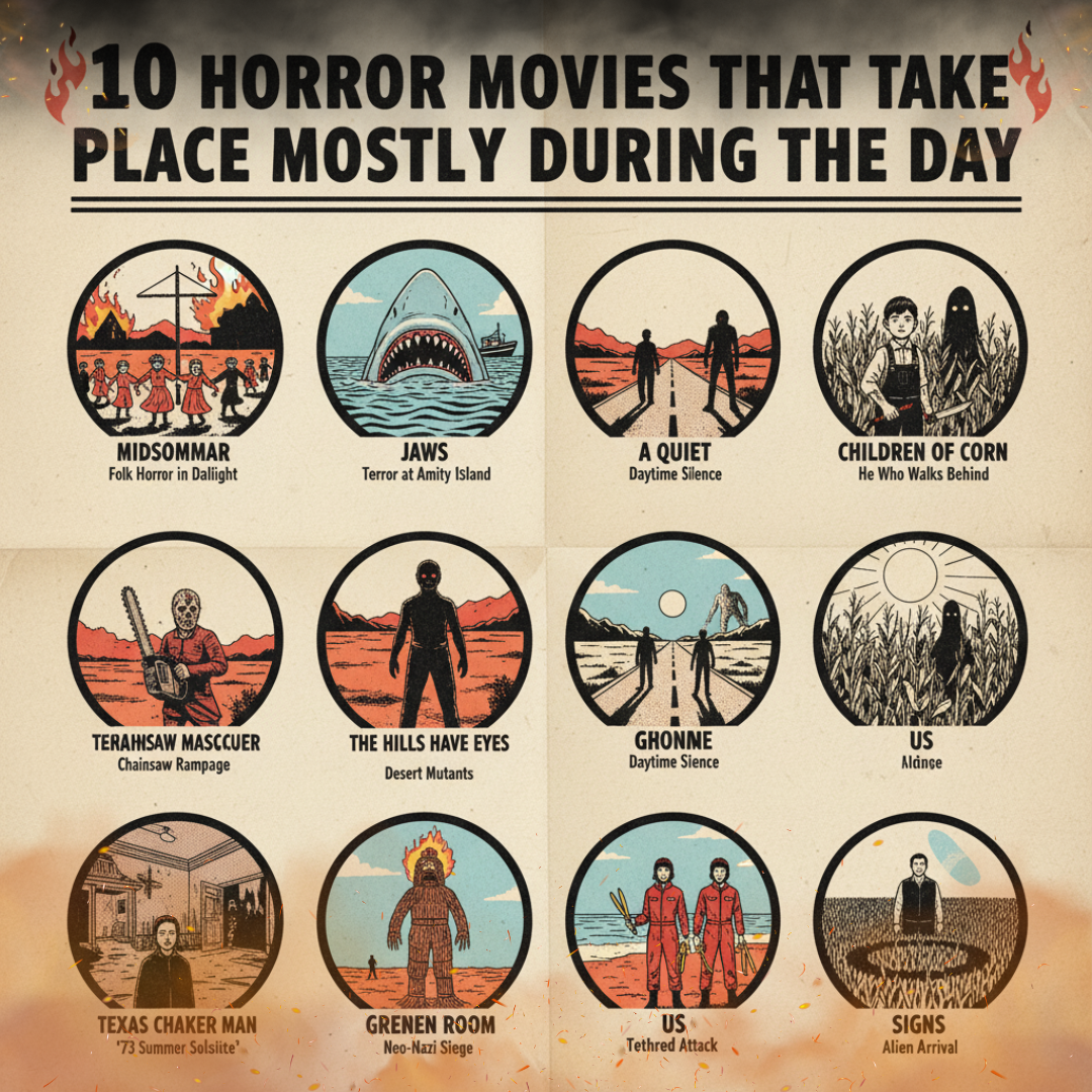 10 Daytime Horror Movies