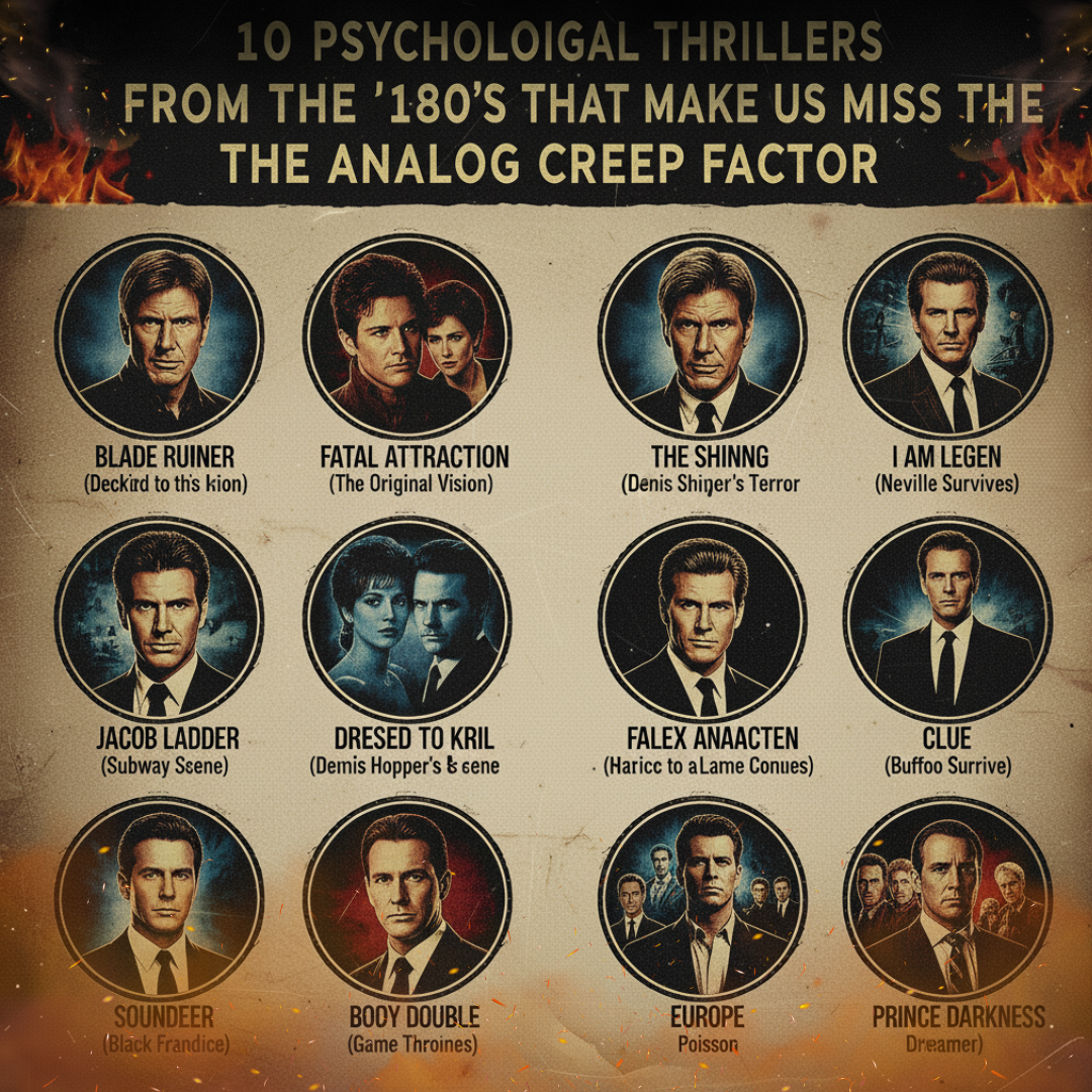 10 Chilling 80s Psychological Thrillers
