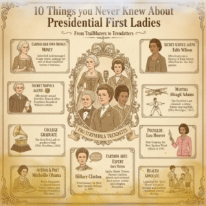 10 Things You Never Knew About Presidential First Ladies