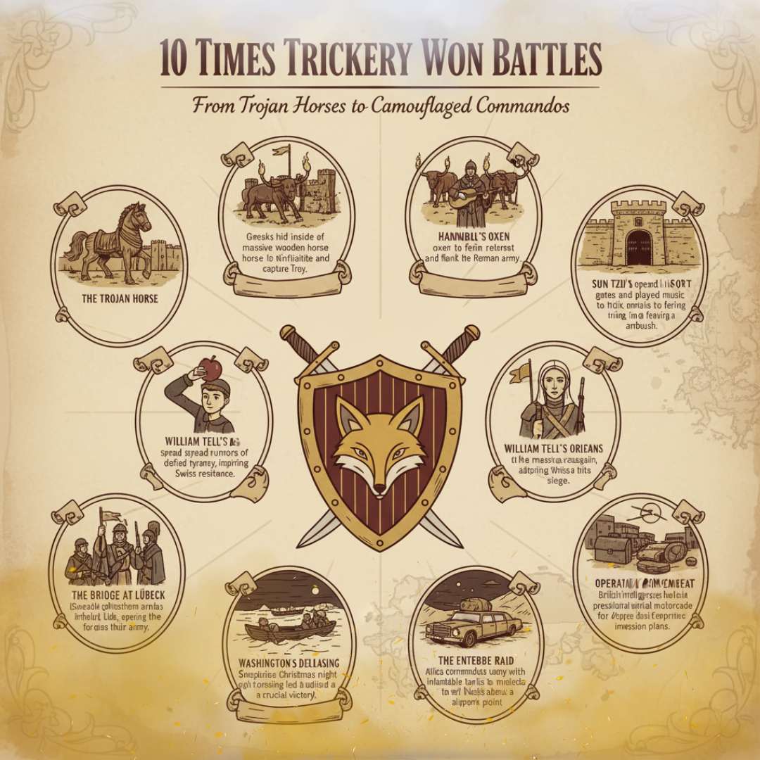 10 Times Trickery Won Battles