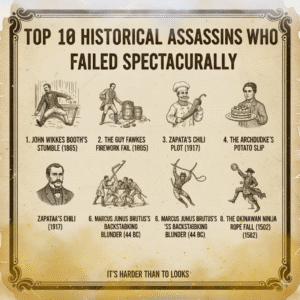 Top 10 Historical Assassins Who Failed Spectacularly